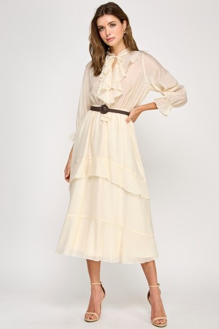 rurumu flare ribbon sleeve bustierフリーサイズ rurumu: flare ribbon sleeve bustier