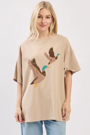Tシャツ・カットソー WOOALONG Signature slit point T-shirt MY699 PINKO T-SHIRT - CITIES T-SHIRT WITH FEATHERS