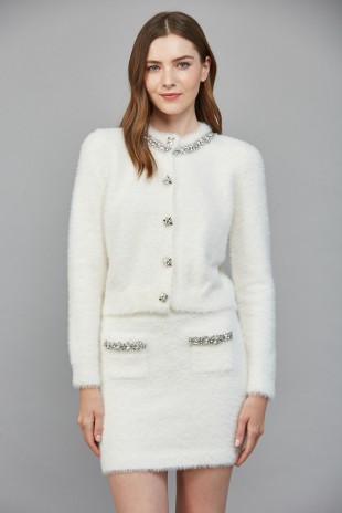 【rosymonster】odango blouse White rosymonster】odango blouse White Blouse (W25Z800) White
