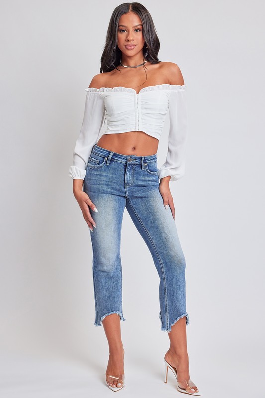 Sideview Jeans Dark Denim/Red by Jodifl RESTOCK Soon